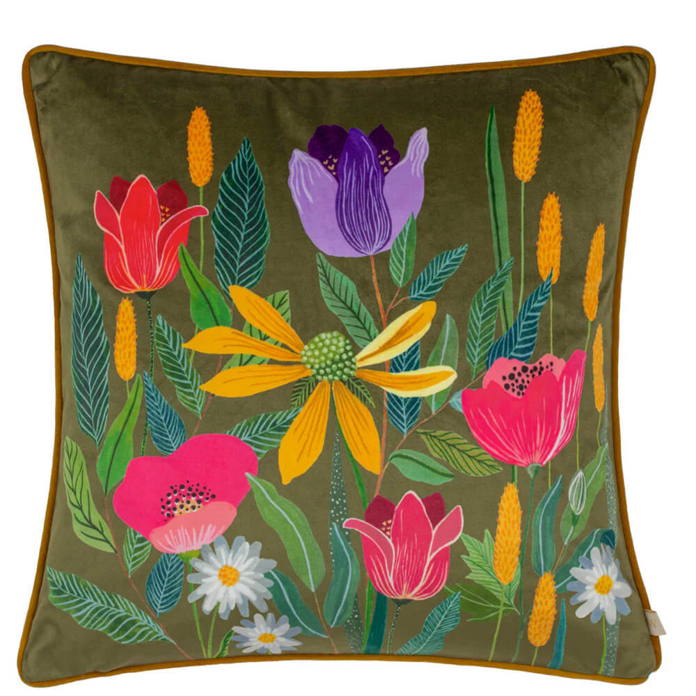 Wylder House of Bloom Celandine Cushion